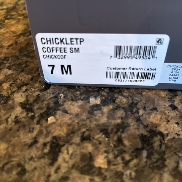 Style & Co chicklet cork wedge coffee sandal NIB 7 M - Picture 8 of 10